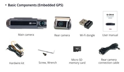 g-on 4 gnetカメラ パッケージ内容