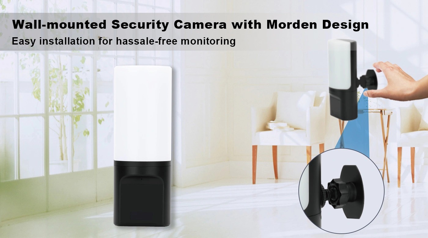 あなたの家、アパート、オフィス用のランプスパイ隠しセキュリティカメラ
