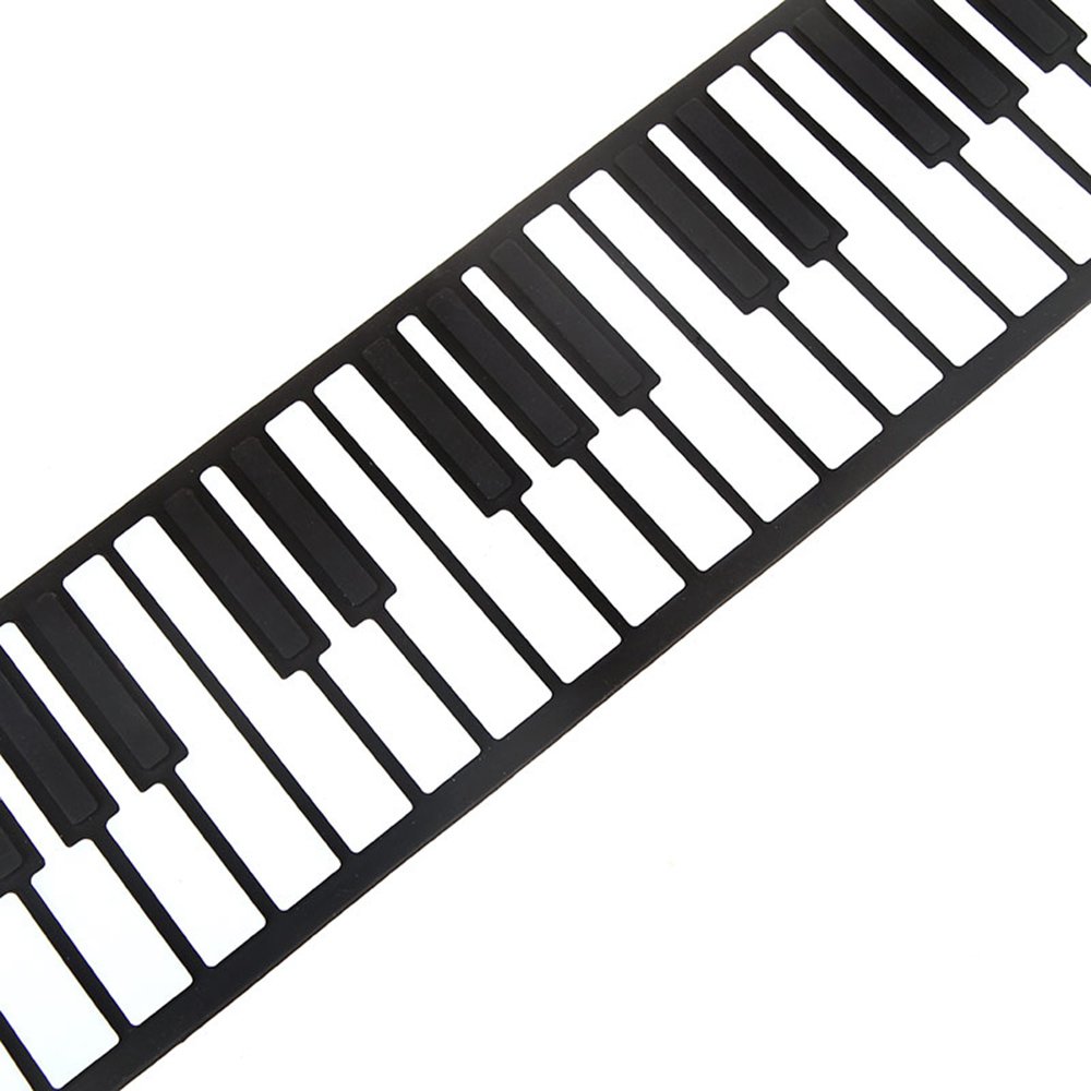 フットペダル付きシリコンピアノ