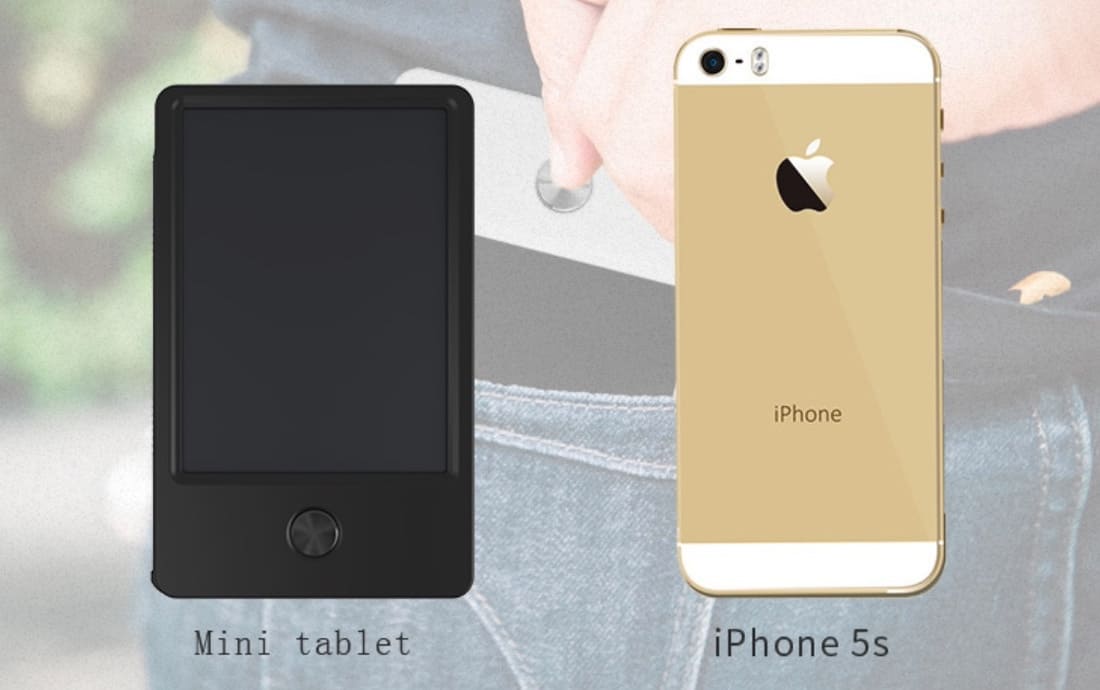 携帯電話のようなミニサイズ - ポケットLCDテーブル