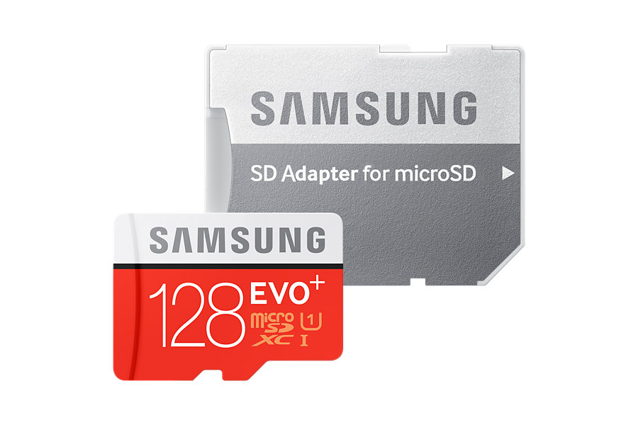 microSDカードサムスン128ギガバイト