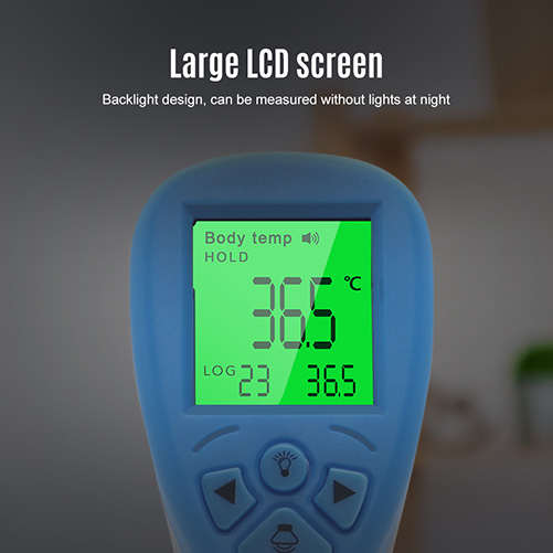 LCDディスプレイ付き非接触温度計