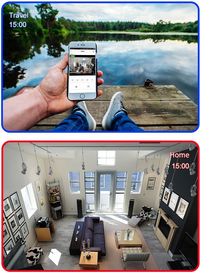 wifi接続カメラ-スマートフォン用アプリ