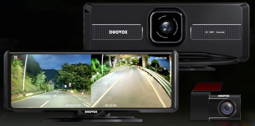 最高の暗視機能を備えた車のカメラ-duovoxv9