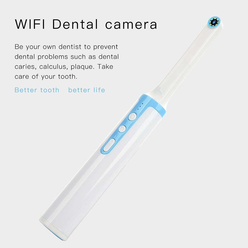Wi-Fi歯科用カメラから口へ