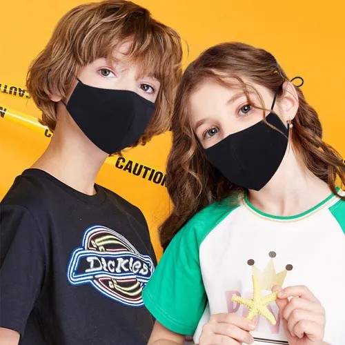 子供のための黒い保護マスク