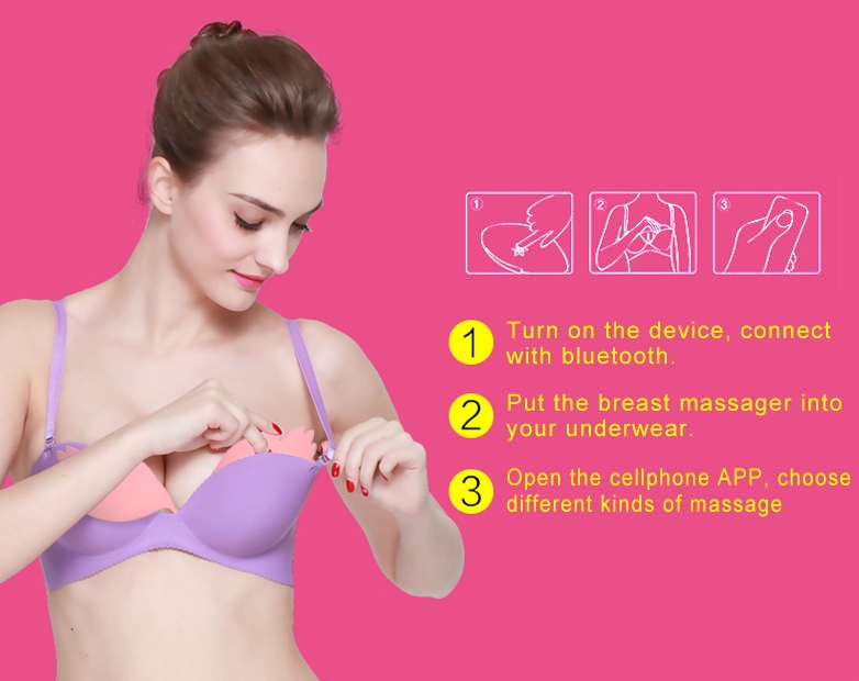 マッサージ乳房刺激装置モバイル
