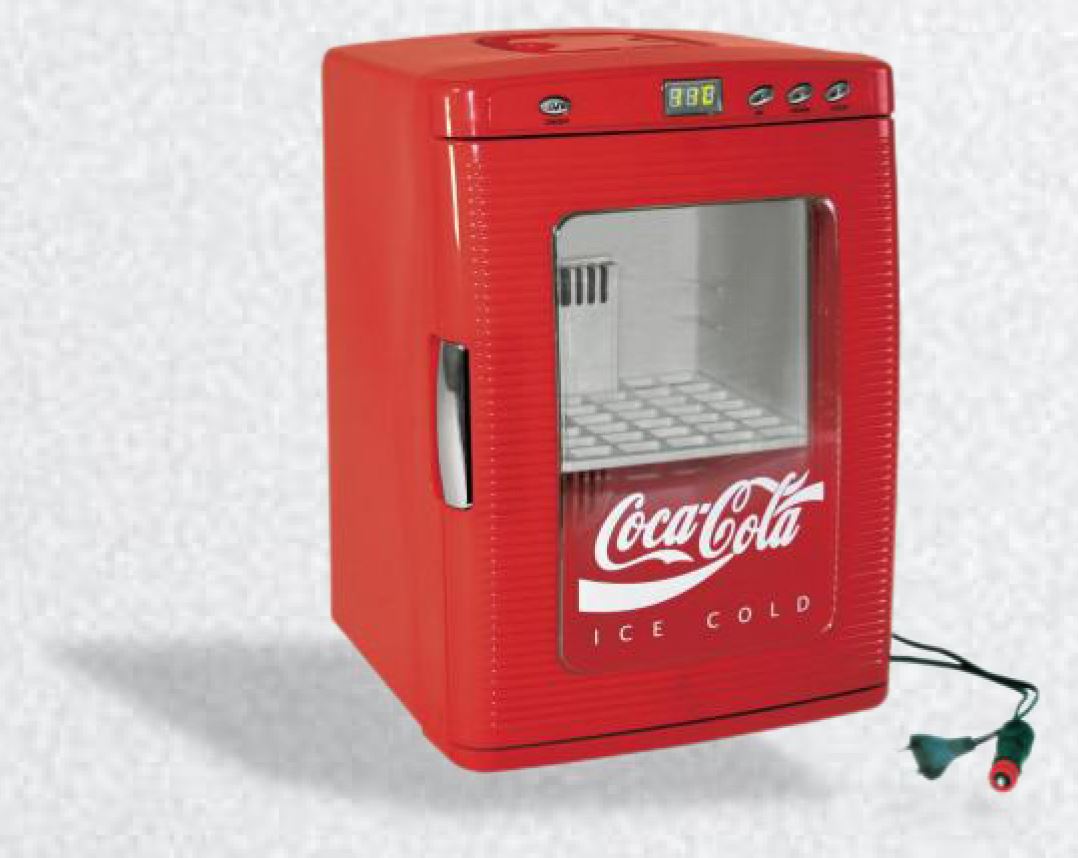 レトロミニクーラー冷蔵庫冷蔵庫赤コカコーラ