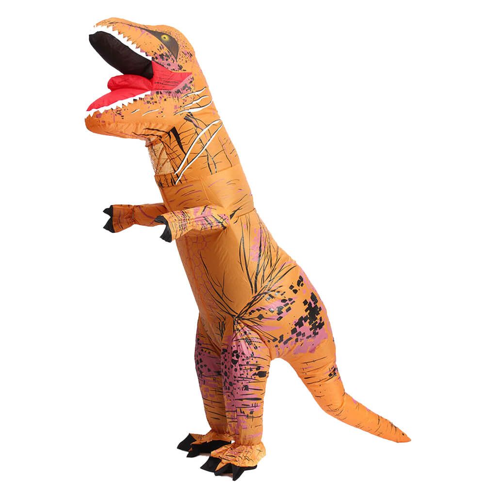 膨脹可能な恐竜の衣装 - 恐竜の衣装のスーツ