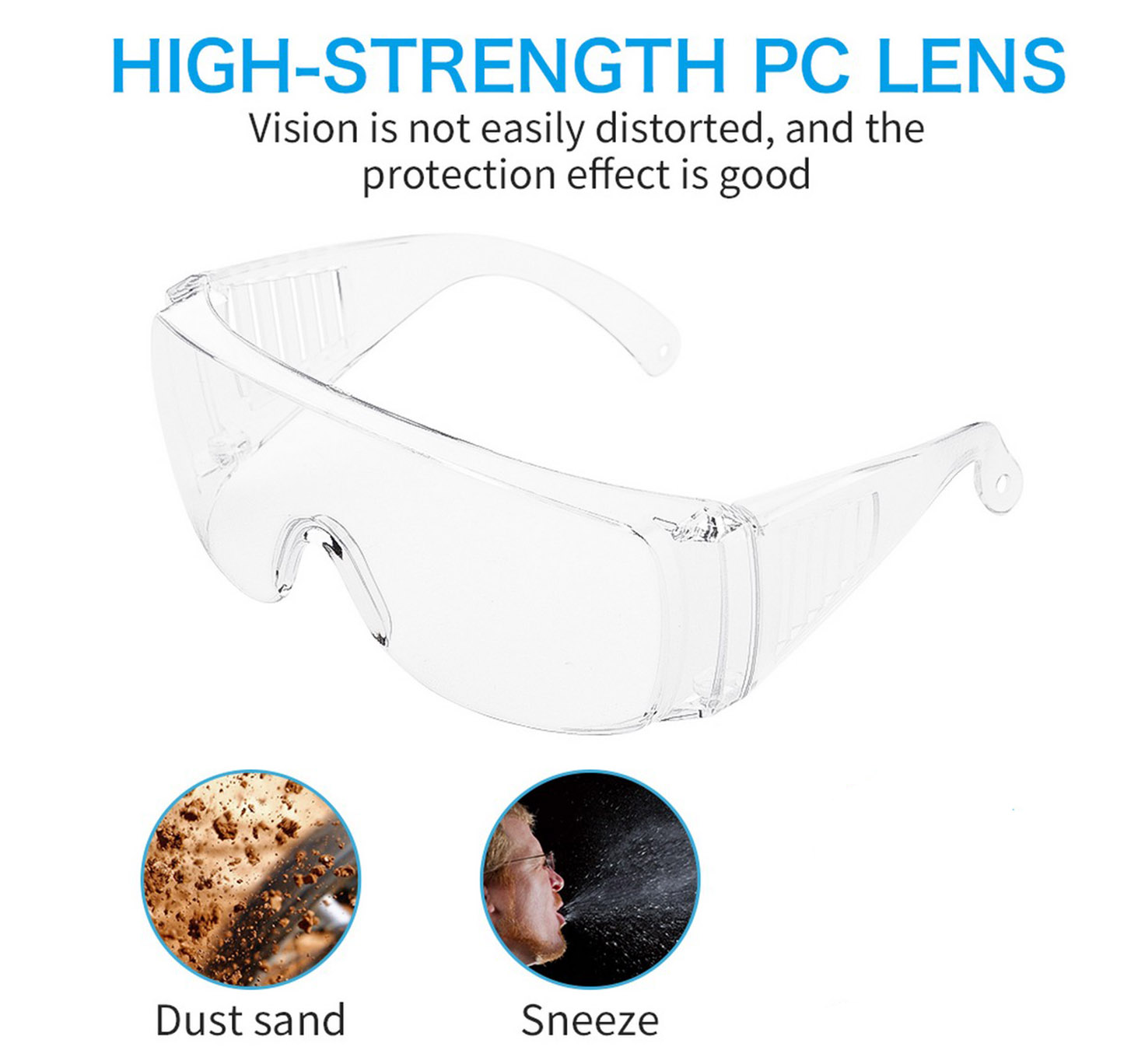 ウイルスに対する眼の保護-メガネ
